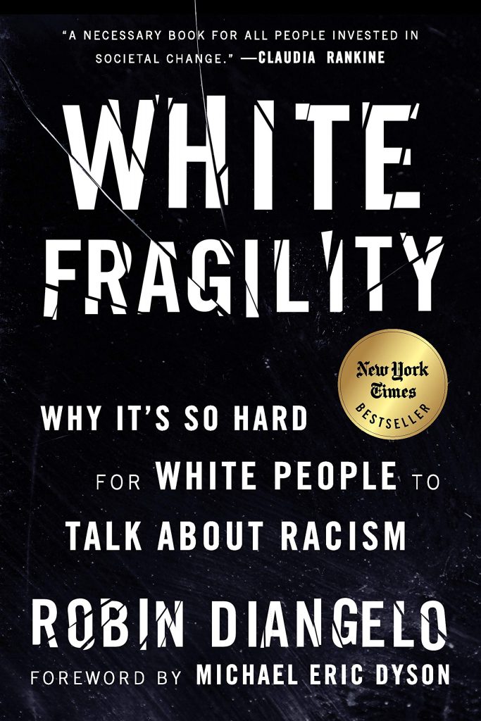 Book cover - White Fragility by Robin Diangelo
